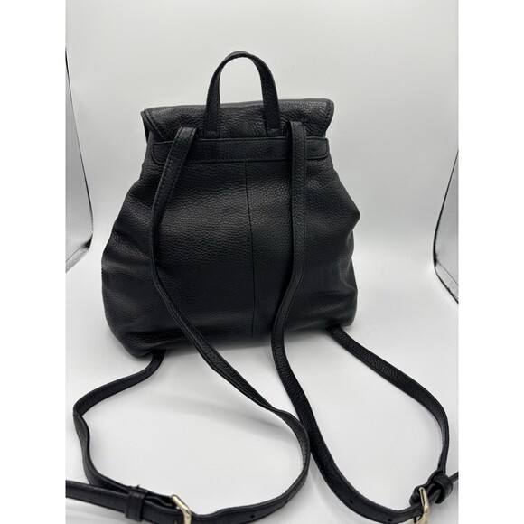 KATE SPADE Mulberry Street Small Breezy Black Pebbled Leather Backpack Purse main image 7
